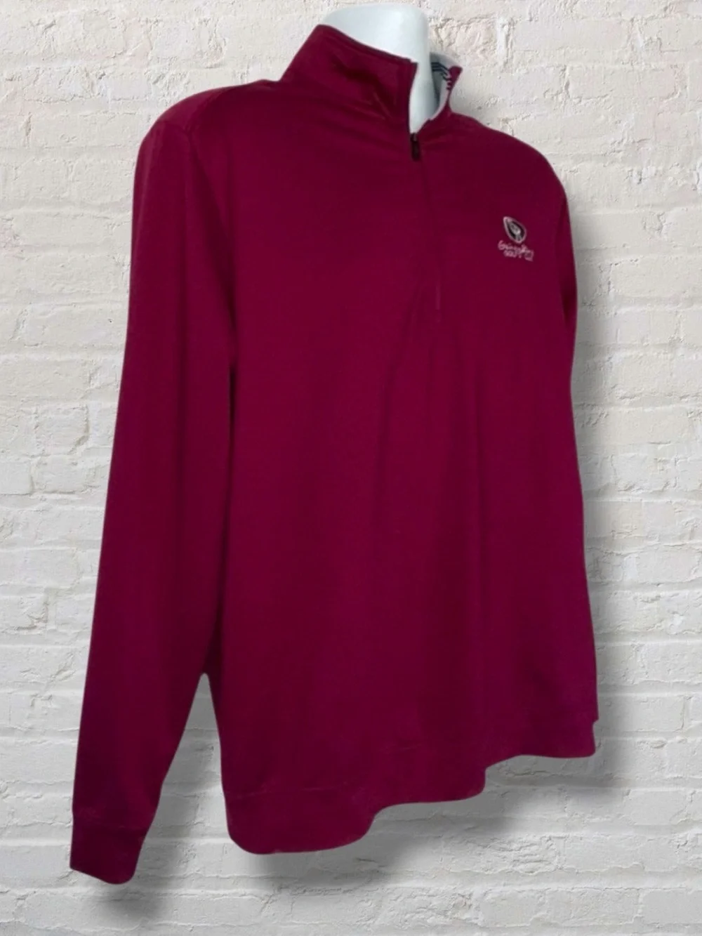Adidas Golf Quarter Zip Pullover - Gainey Ranch Golf Club | Men’s Medium Maroon